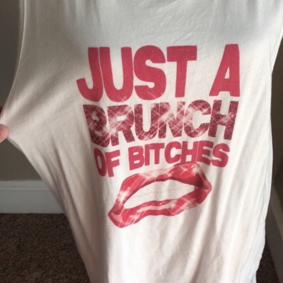 Just a Brunch of Bitches Oversized Tank - Picture 3 of 7